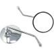 Пара круглих дзеркал Alchemy Parts 7501 для мопеда-скутера, хромовані (4034)