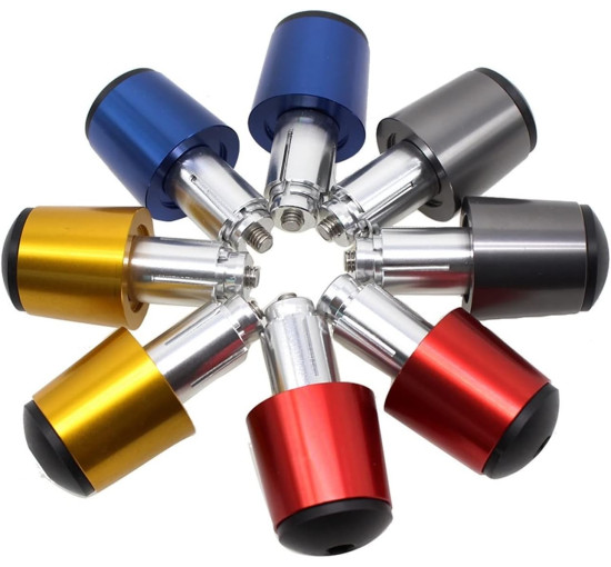 Ручки керма мотоцикла LEMST 7/8 дюйма, сірий (2187)