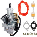 RUTU Карбюратор PZ27, підходить для CG 125cc 150cc 200cc 250cc 4-тактних ATV Go Kart Dirt Bike (5139)