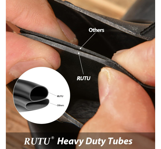 RUTU Внутрішні камери ‎RUTUTY09X2, 10x2 10x2.125, 2 шт (5140)