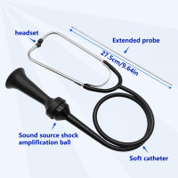 Стетоскоп для автомеханика ZKTOOL ZKEU519, тестер шума двигателя (4143)