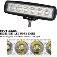 Світлодіодні фари Willpower 18 Вт 6-дюймів, білі (4009)