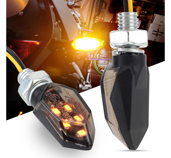Світлодіодні поворотники YOUNLEN для мотоцикла 12V, 4шт (2185)