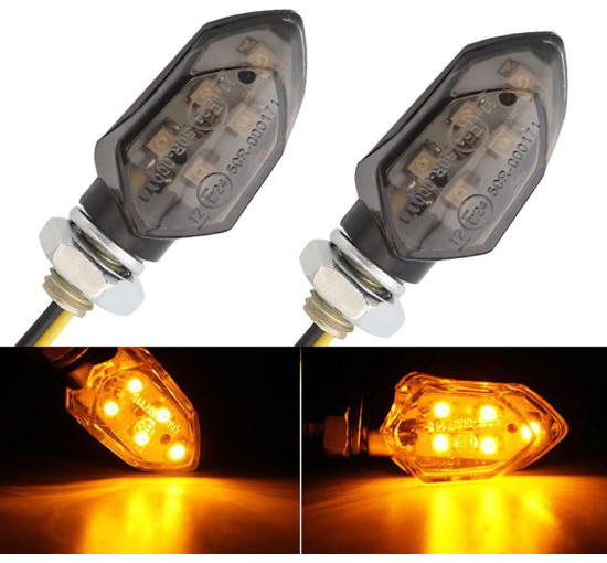 Світлодіодні поворотники YOUNLEN для мотоцикла 12V, 4шт (2185)