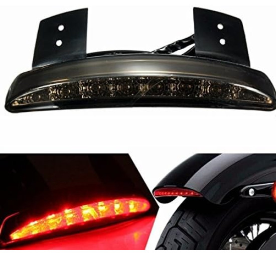 Світлодіодний стоп-сигнал Alamor Smoke 12V для Harley Davidson, чорний (2176)