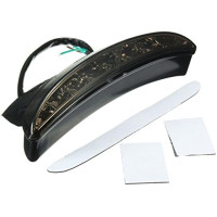 Светодиодный стоп-сигнал Alamor Smoke 12V для Harley Davidson, черный (2176)