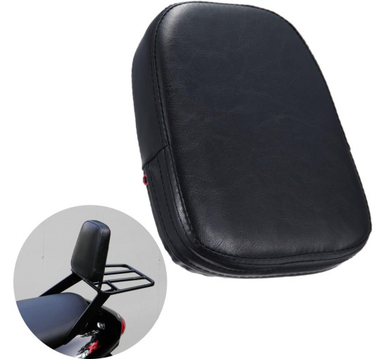 Універсальна спинка подушка ICTRONIX для мотоцикла, чорна (4020)