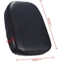 Універсальна спинка подушка ICTRONIX для мотоцикла, чорна (4020)