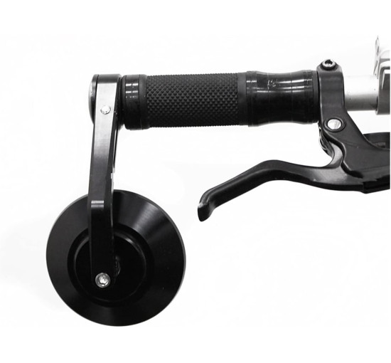 Універсальне бічне дзеркало заднього виду LAGNY 22 мм/28 мм на кермо мотоцикла (4032)