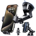 VANMASS Патентоване безпечне кріплення для мобільного телефону, чорне (5077)