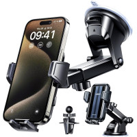 VANMASS Патентоване безпечне кріплення для мобільного телефону, чорне (5077)