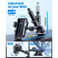VANMASS Патентованный безопасный крепеж для мобильного телефона, черный (5077)