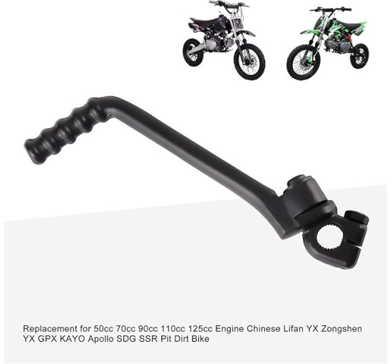 Важель стартера мотоцикла GOOFIT A09-KS-Чорний (4013)