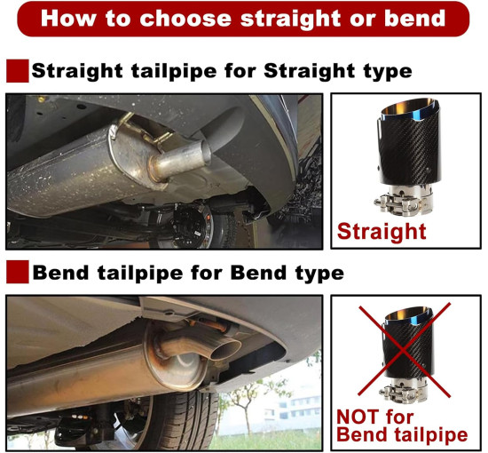 Вихлопна труба Krtopo AT353 з нержавіючої сталі, блакитний смажений (4134)