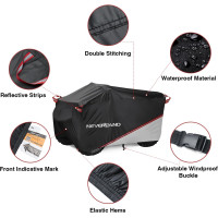 Водонепроницаемый чехол для квадроцикла NEVERLAND, черный (3074)