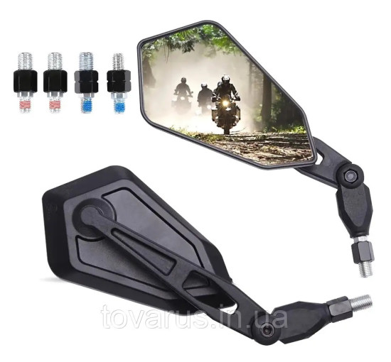 Якісні дзеркала заднього виду, шарнірні на мотоцикл (2171)