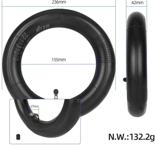 Задня гума VOLOHAS ‎VO 60/70-6.5 для електричного скутера Xiaomi 5/5 Pro/5 Max (4138)