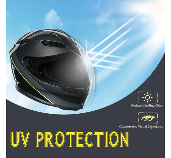 Замінний козирок для шолома BSTOP K6, срібний (4019)