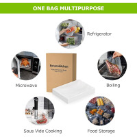 Bonsenkitchen Вакуумные пакеты 50 пакетов, 20 x 30 см (5007)