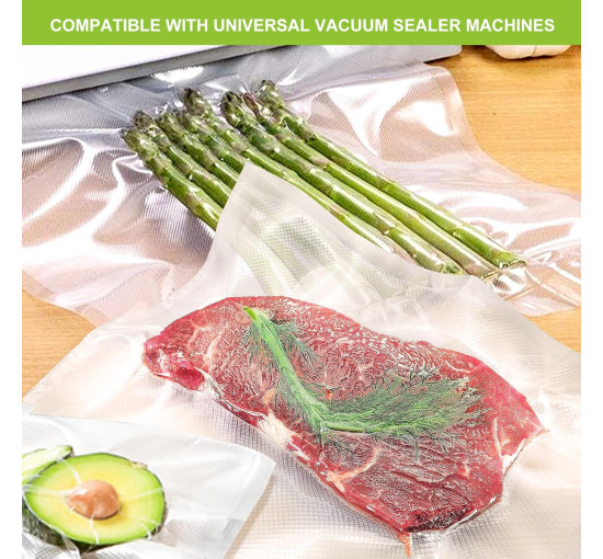 Bonsenkitchen Вакуумные пакеты 50 пакетов, 20 x 30 см (5007)