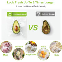 Bonsenkitchen Вакуумные рулоны VB3217, 20/25/28 x 300 см, 3 рулона, прозрачные (5008)