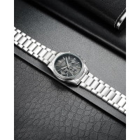 Мужские часы CIVO 8351C из нержавеющей стали, черные (4082)