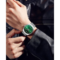 Мужские часы CIVO 8348 из нержавеющей стали, аналоговые, водонепроницаемые, кварцевые (3126)