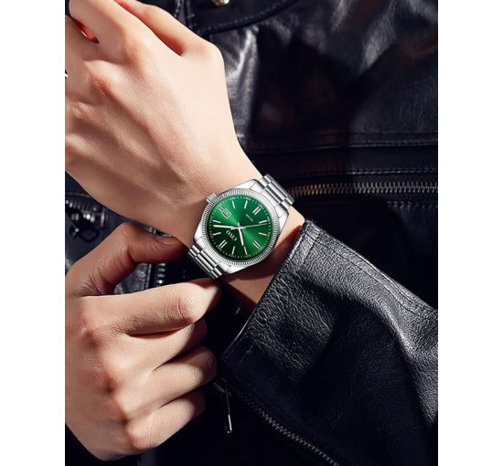 Чоловічий годинник CIVO 8348 з нержавіючої сталі, аналоговий, водонепроникний, кварцовий (3126)