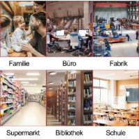 Детектор чадного газу HEIMAN WS-725ES WLAN Wi-Fi, детектор CO, розумний детектор чадного газу з додатком Tuya та SmartLife, білий (0069)