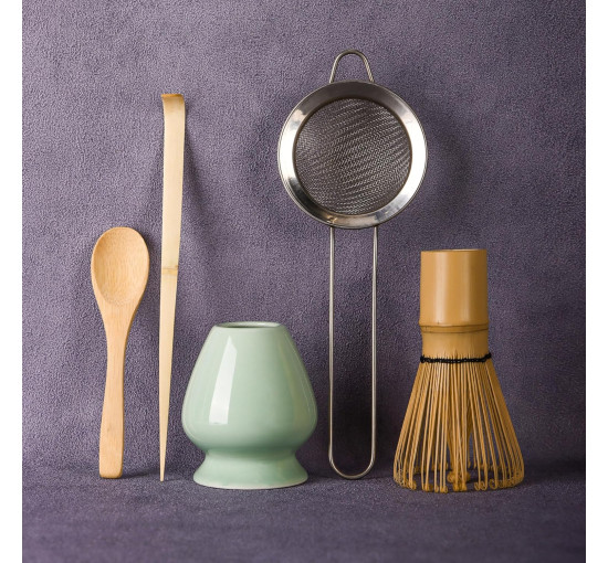 DiDiBirDi Великий набір вінчиків для матча DD-BK4PCS-EU, 5 предметів, зелений (4196)