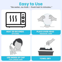 Drench Капсулы для мытья сухих волос Drench01 для престарелых, содержит алоэ вера, витамин Е, B5-6 (5136)