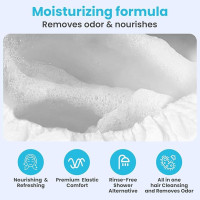 Drench Капсулы для мытья сухих волос Drench01 для престарелых, содержит алоэ вера, витамин Е, B5-6 (5136)