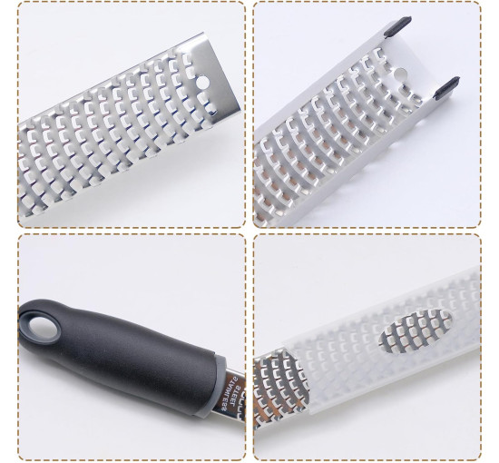 FORYNXHWIN Тертка для цедри, сиру, пармезану з нержавіючої сталі (5086)