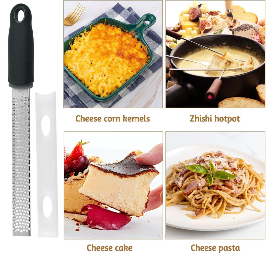 FORYNXHWIN Тертка для цедри, сиру, пармезану з нержавіючої сталі (5086)