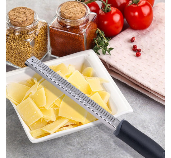 FORYNXHWIN Тертка для цедри, сиру, пармезану з нержавіючої сталі (5086)