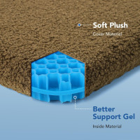 Гелевая подушка сиденья HASA zone, оливковая (3033)