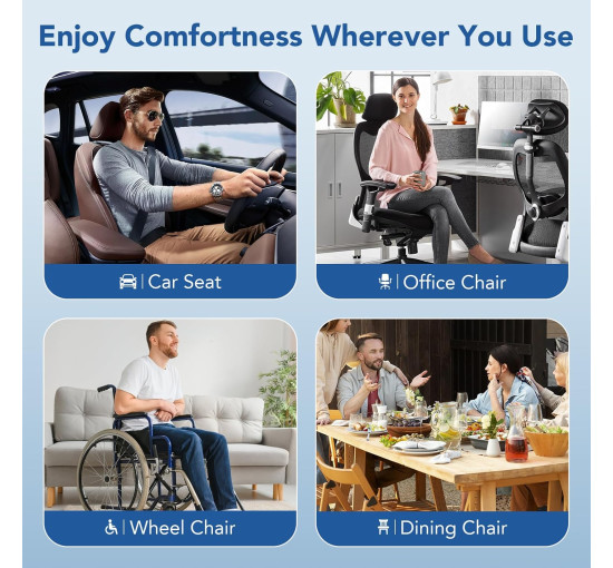 Гелева подушка сидіння HASA zone, оливкова (3033)