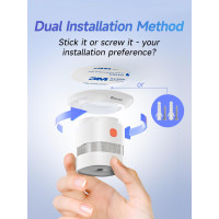 Міні-детектор диму HEIMAN HS1SA, незалежний фотоелектричний датчик детектора диму (0068)