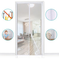 Москитная сетка Apalus BF003 для дверей 120 x 220 см, белая (4042)