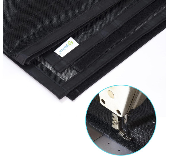 Москитная сетка Apalus BF003 для дверей 90 x 200 см, черная (4040)