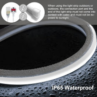 Неоновая уличная светодиодная лента KSIBNW 7-D284-UK-4000K-2m, белый (4074)