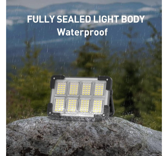 OHAYORI Світлодіодний акумуляторний робочий ліхтар, 30 Вт, 5 В, чорний (5039)