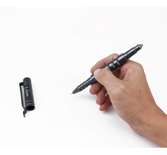 Remize Тактична кулькова ручка R8, для самооборони, чорна (5091)