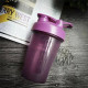 Шейкер спортивний Bautech 400 мл Пляшка для змішування спортивна, Шейкер Фіолетовий (0141)