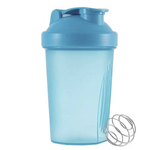 Шейкер спортивний Bautech 400 мл Пляшка для змішування спортивна, Шейкер Фіолетовий (0141)