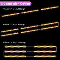 Светодиодные светильники для кухни под шкафом, Wobsion 5м CL07-3000. Bluetooth и ИК-пульт дистанционного управления, яркие 1500 лм (0054)