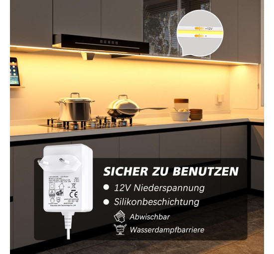 Світлодіодна стрічка WOBANE 3м. з регульованою яскравістю, 960 світлодіодів, надзвичайно яскрава світлодіодна стрічка з пультом ДК (0057)