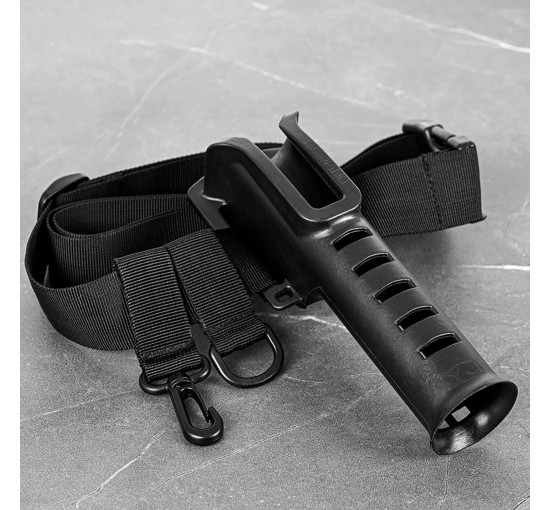 TXZWJZ Ремінь-тримач для вудки, для риболовлі з човна, чорний (5095)