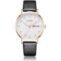 Жіночий годинник CIVO 2408 у ретро-дизайні для жінок, шкіряний ремінець (4079)