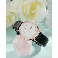 Женские часы CIVO 2408 в ретро-дизайне для женщин, кожаный ремешок (4079)